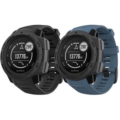 MoKo Bracelet en Silicone Compatible avec Garmin Instinct et Instinct 2 - Publicité MoKo Bracelet en Silicone Compatible avec Garmin Instinct et Instinct 2 - Publicité