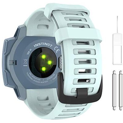 MoKo Bracelet en Silicone Compatible avec Garmin Instinct et Instinct 2 - Publicité MoKo Bracelet en Silicone Compatible avec Garmin Instinct et Instinct 2 - Publicité