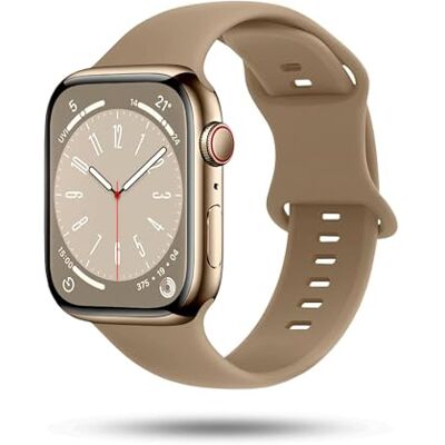 ONEFLOW Bracelet Souple Compatible avec Apple Watch Series Bracelet Sport Plein Air, Bracelet Sport Homme Femme, Bracelets iWatch en Silicone Souple, Bracelet de Rechange en Silicone Flexible, Apple - Publicité ONEFLOW Bracelet Souple Compatible avec Apple Watch Series Bracelet Sport Plein Air, Bracelet Sport Homme Femme, Bracelets iWatch en Silicone Souple, Bracelet de Rechange en Silicone Flexible, Apple - Publicité