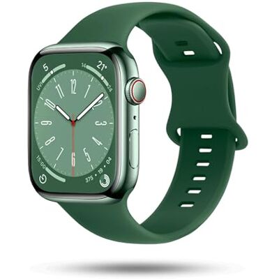 ONEFLOW Bracelet Souple Compatible avec Apple Watch Series Bracelet Sport Plein Air, Bracelet Sport Homme Femme, Bracelets iWatch en Silicone Souple, Bracelet de Rechange en Silicone Flexible, Apple - Publicité ONEFLOW Bracelet Souple Compatible avec Apple Watch Series Bracelet Sport Plein Air, Bracelet Sport Homme Femme, Bracelets iWatch en Silicone Souple, Bracelet de Rechange en Silicone Flexible, Apple - Publicité