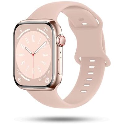 ONEFLOW Bracelet Souple Compatible avec Apple Watch Series Bracelet Sport Plein Air, Bracelet Sport Homme Femme, Bracelets iWatch en Silicone Souple, Bracelet de Rechange en Silicone Flexible, Apple - Publicité ONEFLOW Bracelet Souple Compatible avec Apple Watch Series Bracelet Sport Plein Air, Bracelet Sport Homme Femme, Bracelets iWatch en Silicone Souple, Bracelet de Rechange en Silicone Flexible, Apple - Publicité