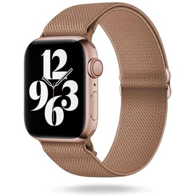 ONEFLOW Flex Loop Bracelet élastique compatible avec Apple Watch 10 (46 mm) Bracelet de sport en tissu textile pour homme et femme Bracelet de sport de rechange en nylon flexible Beige - Publicité ONEFLOW Flex Loop Bracelet élastique compatible avec Apple Watch 10 (46 mm) Bracelet de sport en tissu textile pour homme et femme Bracelet de sport de rechange en nylon flexible Beige - Publicité