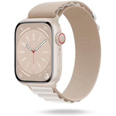 ONEFLOW Active Loop Compatible avec Apple Watch Bracelet en nylon et textile iWatch pour homme et femme Fin et doux Bracelet de sport d'extérieur de rechange, Apple Watch 11 (42mm), Métal Nylon - Publicité ONEFLOW Active Loop Compatible avec Apple Watch Bracelet en nylon et textile iWatch pour homme et femme Fin et doux Bracelet de sport d'extérieur de rechange, Apple Watch 11 (42mm), Métal Nylon - Publicité