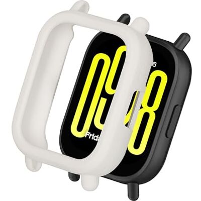 kwmobile Coque compatible avec Xiaomi Redmi Watch 5 Active coque Étui cadre écran en silicone pour smartwatch Protection pour montre connectée blanc - Publicité kwmobile Coque compatible avec Xiaomi Redmi Watch 5 Active coque Étui cadre écran en silicone pour smartwatch Protection pour montre connectée blanc - Publicité