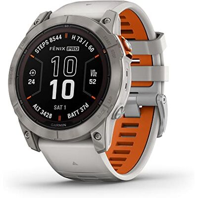 Garmin Fenix 7X Pro Saphir solaire, titane/gris, 51 mm - Publicité Garmin Fenix 7X Pro Saphir solaire, titane/gris, 51 mm - Publicité