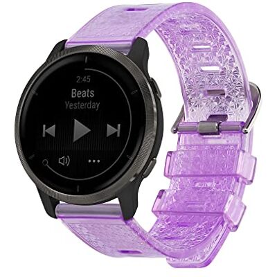 kwmobile Bracelet rechange pour fitness tracker compatible avec Garmin 20mm vivomove sport/vivomove 3/ Venu 2Plus /Sq 2 Bracelet pour tracker d'activité en TPU - Publicité kwmobile Bracelet rechange pour fitness tracker compatible avec Garmin 20mm vivomove sport/vivomove 3/ Venu 2Plus /Sq 2 Bracelet pour tracker d'activité en TPU - Publicité