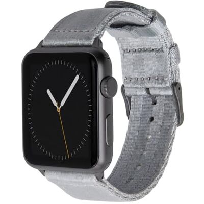 Archer Watch Straps Bracelets en Nylon Texture Ceinture de Sécurité pour Apple Watch - Publicité Archer Watch Straps Bracelets en Nylon Texture Ceinture de Sécurité pour Apple Watch - Publicité