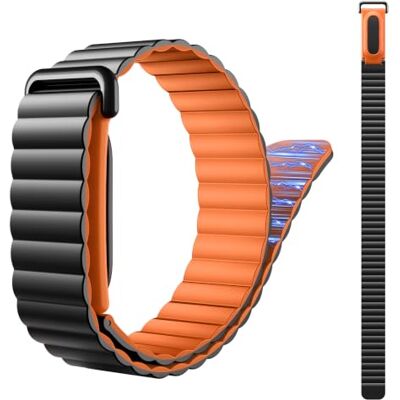 TiMOVO Bracelet Sport Magnetic Silicone souple Compatible avec Fitbit Air - Publicité TiMOVO Bracelet Sport Magnetic Silicone souple Compatible avec Fitbit Air - Publicité