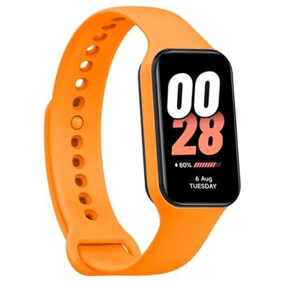 OcioDual Bracelet de Remplacement compatible avec Xiaomi Smart Band 8 Active/Redmi Smart Band 2, Couleur Orange, Bracelet de Remplacement en Silicone Caoutchouc Souple et Respirant pour le Sport - Publicité OcioDual Bracelet de Remplacement compatible avec Xiaomi Smart Band 8 Active/Redmi Smart Band 2, Couleur Orange, Bracelet de Remplacement en Silicone Caoutchouc Souple et Respirant pour le Sport - Publicité
