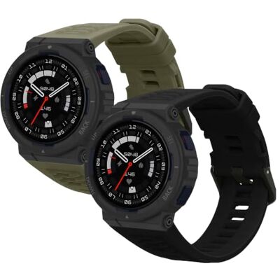 kwmobile Bracelet compatible avec Amazfit Active Edge (A2212) bracelet 2x bracelet de rechange en silicone pour fitness tracker - Publicité kwmobile Bracelet compatible avec Amazfit Active Edge (A2212) bracelet 2x bracelet de rechange en silicone pour fitness tracker - Publicité