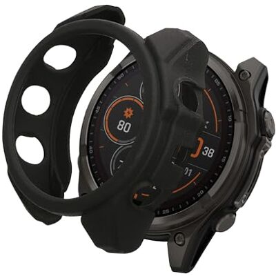 kwmobile Coque compatible avec Garmin Fenix 8 47mm coque Étui cadre écran en silicone pour smartwatch Protection pour montre connectée noir - Publicité kwmobile Coque compatible avec Garmin Fenix 8 47mm coque Étui cadre écran en silicone pour smartwatch Protection pour montre connectée noir - Publicité