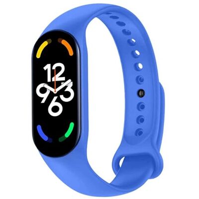OcioDual Bracelet de Remplacement Silicone Compatible avec Xiaomi Mi Band 6 5 Amazfit Band 5 Bleu Sangle Doux Bande Anti-Perdu Rechange - Publicité OcioDual Bracelet de Remplacement Silicone Compatible avec Xiaomi Mi Band 6 5 Amazfit Band 5 Bleu Sangle Doux Bande Anti-Perdu Rechange - Publicité