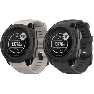 MoKo Bracelet en Silicone Compatible avec Garmin Instinct et Instinct 2 - Publicité MoKo Bracelet en Silicone Compatible avec Garmin Instinct et Instinct 2 - Publicité