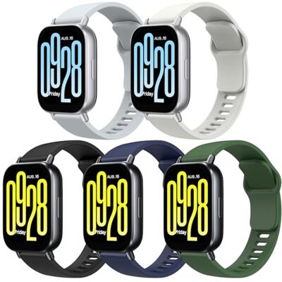 MoKo Bracelets de Sport Compatible avec Xiaomi Redmi Watch 5 Active/5 Lite - Publicité MoKo Bracelets de Sport Compatible avec Xiaomi Redmi Watch 5 Active/5 Lite - Publicité