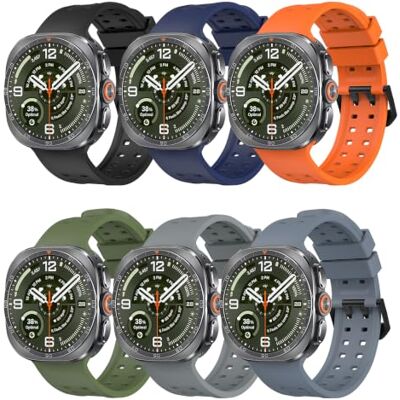 MoKo Lot de 6 Bracelets Sport pour Samsung Galaxy Watch Ultra 2 2026 - Publicité MoKo Lot de 6 Bracelets Sport pour Samsung Galaxy Watch Ultra 2 2026 - Publicité