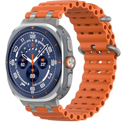 MoKo Bracelet Compatible avec Samsung Galaxy Watch Ultra 2/1 2026/2025/2024 Connecteur Métallique, Bracelet de Sport en Silicone Souple, Perforé et Respirant, Étanche et Résistant à la Transpiration - Publicité MoKo Bracelet Compatible avec Samsung Galaxy Watch Ultra 2/1 2026/2025/2024 Connecteur Métallique, Bracelet de Sport en Silicone Souple, Perforé et Respirant, Étanche et Résistant à la Transpiration - Publicité