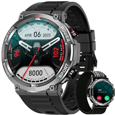 Blackview Montre de Fitness 1,39 Pouces pour Hommes et Femmes avec Saturation en oxygène du Sang et Surveillance du Sommeil, 100 Modes Sportifs, étanchéité IP68 (Disponible pour iOS et Android). Publicité Blackview Montre de Fitness 1,39 Pouces pour Hommes et Femmes avec Saturation en oxygène du Sang et Surveillance du Sommeil, 100 Modes Sportifs, étanchéité IP68 (Disponible pour iOS et Android). Publicité