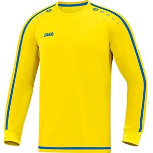 JAKO Striker 2.0 Maillot Mixte Enfant, Citron/Royal Sport, 116 - Publicité