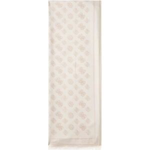 Guess écharpe Scarf 70X180 Beige - Publicité Guess écharpe Scarf 70X180 Beige - Publicité