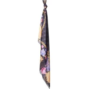 Guess Foulard 120x120 Black Multi - Publicité Guess Foulard 120x120 Black Multi - Publicité