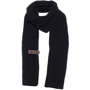 Knit Factory Écharpe mousseline Liv Foulard mousseline Châle femme Écharpe pour le printemps et l'été Noir 100% coton organique 200x50 cm - Publicité Knit Factory Écharpe mousseline Liv Foulard mousseline Châle femme Écharpe pour le printemps et l'été Noir 100% coton organique 200x50 cm - Publicité