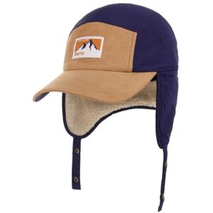 Barts Isafjord Casquette de baseball pour homme et femme Fermée à l'arrière, avec visière, cache-oreilles, doublure automne-hiver automne, bleu/beige, taille unique - Publicité Barts Isafjord Casquette de baseball pour homme et femme Fermée à l'arrière, avec visière, cache-oreilles, doublure automne-hiver automne, bleu/beige, taille unique - Publicité