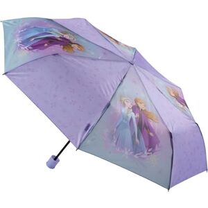 Undercover parapluie pliant Disney La Reine des Neiges parapluie de poche avec housse de protection diamètre 94 cm léger et idéal pour les mains des enfants - Publicité Undercover parapluie pliant Disney La Reine des Neiges parapluie de poche avec housse de protection diamètre 94 cm léger et idéal pour les mains des enfants - Publicité