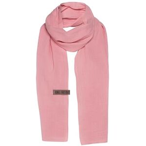 Knit Factory Écharpe mousseline Liv Foulard mousseline Châle femme Écharpe pour le printemps et l'été Rose 100% coton organique 200x50 cm - Publicité Knit Factory Écharpe mousseline Liv Foulard mousseline Châle femme Écharpe pour le printemps et l'été Rose 100% coton organique 200x50 cm - Publicité