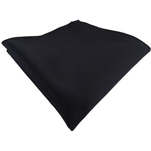 TigerTie Mouchoir en satin uni Polyester Taille 26 x 26 cm, Noir , Einstecktuchgröße: ca. Länge 26 cm, Breite 26 cm - Publicité TigerTie Mouchoir en satin uni Polyester Taille 26 x 26 cm, Noir , Einstecktuchgröße: ca. Länge 26 cm, Breite 26 cm - Publicité
