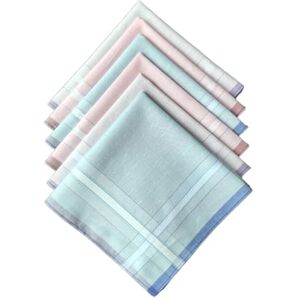 Gissroys Mouchoir en tissu uni pour tous les âges Grande serviette bandana Pour femme et homme Poche carrée 6 pièces Mouchoir réutilisable, couleurs mixtes, taille unique - Publicité Gissroys Mouchoir en tissu uni pour tous les âges Grande serviette bandana Pour femme et homme Poche carrée 6 pièces Mouchoir réutilisable, couleurs mixtes, taille unique - Publicité