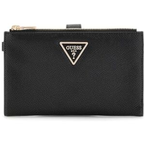 Guess Laurel II Double Zip Organizer Wallet, Portefeuille Organiseur Femmes, Noir, Taille Unique - Publicité Guess Laurel II Double Zip Organizer Wallet, Portefeuille Organiseur Femmes, Noir, Taille Unique - Publicité