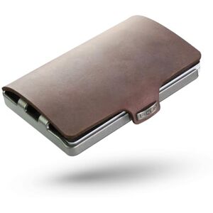 I-CLIP Original Porte-Cartes de crédit avec Pince à Billets Portefeuille Fin Porte-Monnaie en Cuir Portefeuille Premium Porte-Cartes Soft Touch Brun - Publicité I-CLIP Original Porte-Cartes de crédit avec Pince à Billets Portefeuille Fin Porte-Monnaie en Cuir Portefeuille Premium Porte-Cartes Soft Touch Brun - Publicité