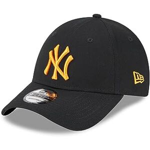 New Era New York Yankees MLB Cap Schwarz Orange Strapback NY Logo Hut Baseball Kappe One-Size - Publicité New Era New York Yankees MLB Cap Schwarz Orange Strapback NY Logo Hut Baseball Kappe One-Size - Publicité