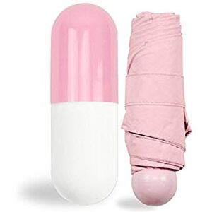 OuLi Store® Parapluie Pliant Ultra-léger 210T Mini Crème Capsules Parapluie Caoutchouc Pliante Parapluie Ensoleillé Parapluies de Voyage (Rose) - Publicité OuLi Store® Parapluie Pliant Ultra-léger 210T Mini Crème Capsules Parapluie Caoutchouc Pliante Parapluie Ensoleillé Parapluies de Voyage (Rose) - Publicité