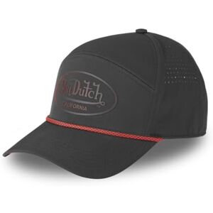 Von Dutch Casquette Homme & Femme Cord, Casquette 6 Panels Ajustable, Noir Taille TU - Publicité Von Dutch Casquette Homme & Femme Cord, Casquette 6 Panels Ajustable, Noir Taille TU - Publicité