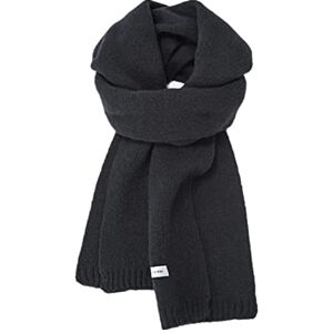 Petitefortune Écharpe Tricoté Femme Homme Châle en Cachemire Épais Doux Chaud Tour de Cou Couleur Uni Classique Écharpe en Laine Unisexe Foulard Cache-cou en Tricot Fille Hiver Automne, Merveilleux Cadeau Noël - Publicité Petitefortune Écharpe Tricoté Femme Homme Châle en Cachemire Épais Doux Chaud Tour de Cou Couleur Uni Classique Écharpe en Laine Unisexe Foulard Cache-cou en Tricot Fille Hiver Automne, Merveilleux Cadeau Noël - Publicité