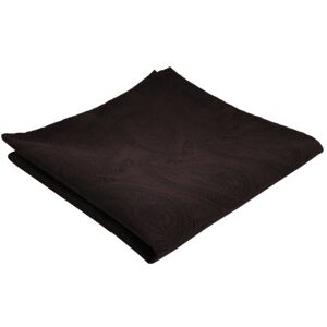 TigerTie ohne Markenname pochette brun foncé paisley tissu Polyester - Publicité TigerTie ohne Markenname pochette brun foncé paisley tissu Polyester - Publicité