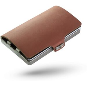 I-CLIP Original Porte-Cartes de crédit avec Pince à Billets Portefeuille Fin Porte-Monnaie en Cuir Portefeuille Premium Porte-Cartes Soft Touch Chêne Brun - Publicité I-CLIP Original Porte-Cartes de crédit avec Pince à Billets Portefeuille Fin Porte-Monnaie en Cuir Portefeuille Premium Porte-Cartes Soft Touch Chêne Brun - Publicité