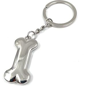 Onwomania Os de chien Porte-clés en métal porte-bonheur dans une boîte cadeau en aluminium, idéal pour offrir, argenté, taille unique - Publicité Onwomania Os de chien Porte-clés en métal porte-bonheur dans une boîte cadeau en aluminium, idéal pour offrir, argenté, taille unique - Publicité