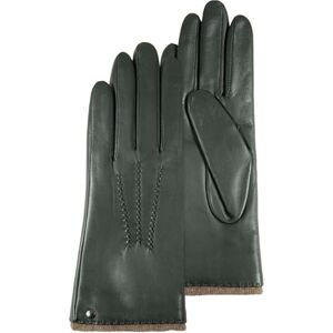 Isotoner Gants femme en cuir d'agneau pleine fleur, doublés cachemire, 7.5=M, sapin - Publicité Isotoner Gants femme en cuir d'agneau pleine fleur, doublés cachemire, 7.5=M, sapin - Publicité