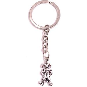 Onwomania Hofnarr Clown Porte-clés amusant en métal porte-bonheur dans une boîte cadeau en aluminium, idéal pour offrir, argenté, taille unique - Publicité Onwomania Hofnarr Clown Porte-clés amusant en métal porte-bonheur dans une boîte cadeau en aluminium, idéal pour offrir, argenté, taille unique - Publicité
