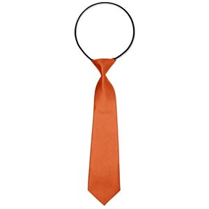 Autiga Cravate pour Enfant Garçon élastique nouée cordon extensible Pour Confirmation Baptême orange Taille Unique - Publicité Autiga Cravate pour Enfant Garçon élastique nouée cordon extensible Pour Confirmation Baptême orange Taille Unique - Publicité