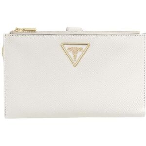 Guess Porte-Monnaie Laurel II SLG Double Zip Organizer Bone écru - Publicité Guess Porte-Monnaie Laurel II SLG Double Zip Organizer Bone écru - Publicité