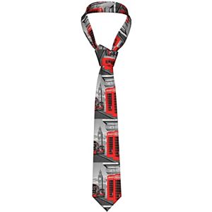Tradegnow Style Tower Paris Cravate pour homme Imprimé complet Cravate fine en soie pour affaires, anniversaire, mariage, banquet, fête 8 x 145 cm, Angleterre UK Lond, taille unique - Publicité Tradegnow Style Tower Paris Cravate pour homme Imprimé complet Cravate fine en soie pour affaires, anniversaire, mariage, banquet, fête 8 x 145 cm, Angleterre UK Lond, taille unique - Publicité