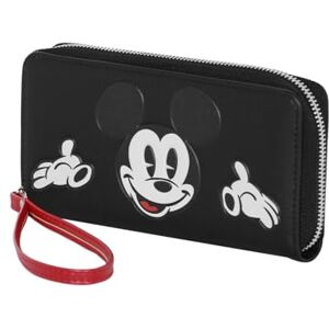 Disney Mickey Mouse Face-Portefeuille Essentiel, Noir, 19 x 10 cm - Publicité Disney Mickey Mouse Face-Portefeuille Essentiel, Noir, 19 x 10 cm - Publicité