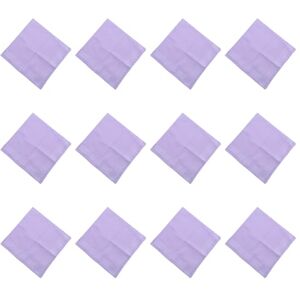 CHIZISX Mouchoir pour homme 40 x 40 cm Style décontracté et formel Tissu de poche respirant Carré 12 pièces Doux, violet, taille unique - Publicité CHIZISX Mouchoir pour homme 40 x 40 cm Style décontracté et formel Tissu de poche respirant Carré 12 pièces Doux, violet, taille unique - Publicité