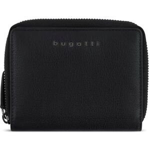 bugatti Mira Petit Portefeuille Femme en Cuir avec Fermeture éclair et Protection RFID Noir - Publicité bugatti Mira Petit Portefeuille Femme en Cuir avec Fermeture éclair et Protection RFID Noir - Publicité