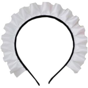 Qsvbeeqj Serre-tête large pour fille Blanc Pour femme de ménage - Publicité Qsvbeeqj Serre-tête large pour fille Blanc Pour femme de ménage - Publicité