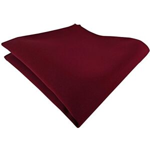 TigerTie Mouchoir en satin uni Homme Dimensions : 26 x 26 cm, Bordeaux Pocket square Vêtements décontractés pour hommes, été - Publicité TigerTie Mouchoir en satin uni Homme Dimensions : 26 x 26 cm, Bordeaux Pocket square Vêtements décontractés pour hommes, été - Publicité