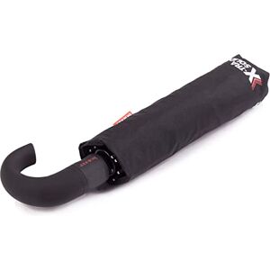 Isotoner Parapluie homme crook pliant Noir - Publicité Isotoner Parapluie homme crook pliant Noir - Publicité